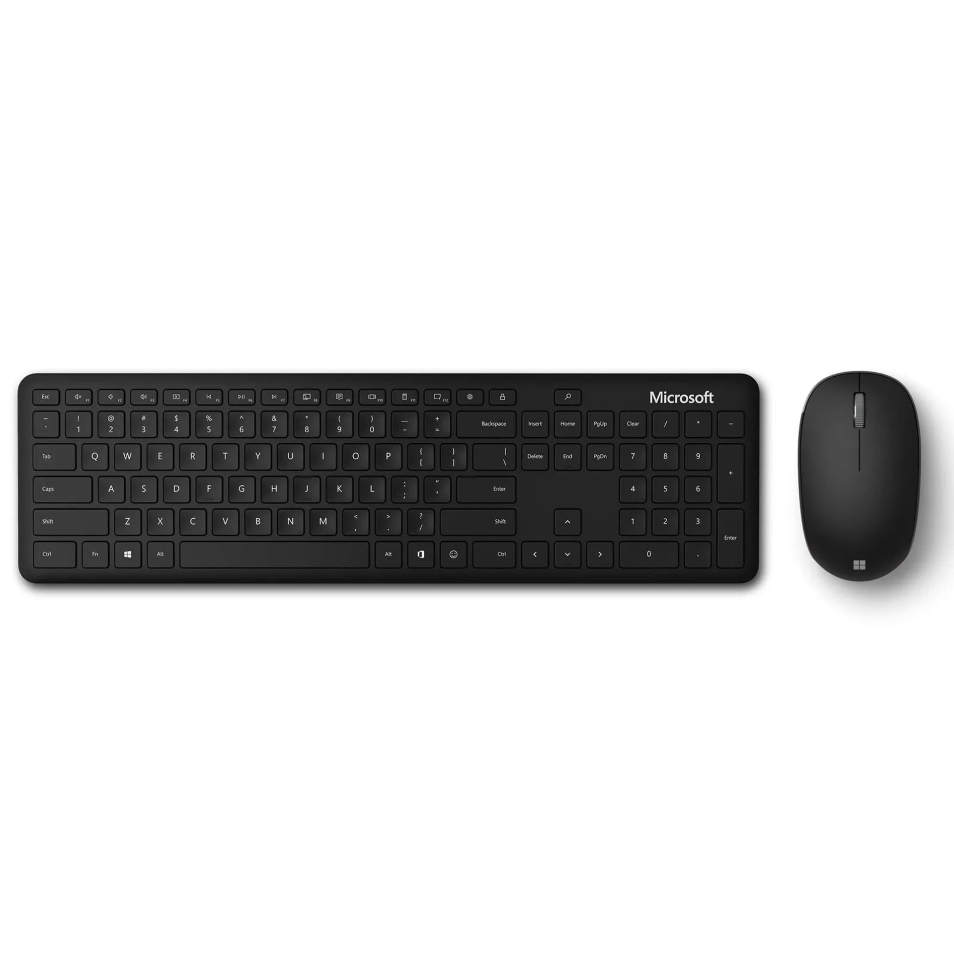 Microsoft QHG-00004 Bluetooth Keyboard and Mouse Set, Black. - BW. RRP £119.99.