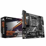 Gigabyte B550M AORUS ELITE Micro-ATX Motherboard. - BW. Upgrade your gaming rig with the Gigabyte