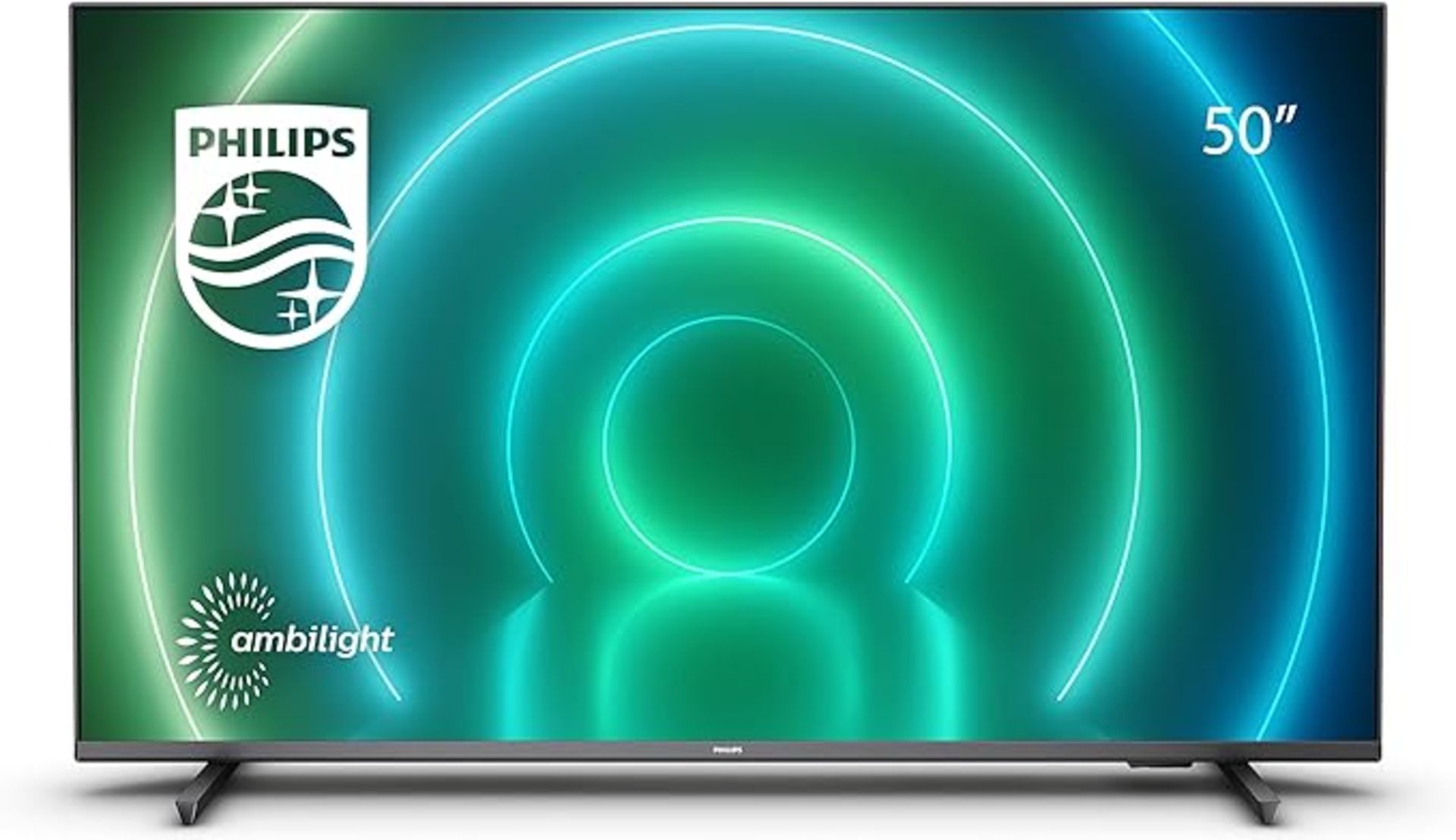 PHILIPS 50PUS7906/12 50-Inch 4K LED TV | Ambilight, UHD & HDR10+ | Dolby Vision & Dolby Atmos |