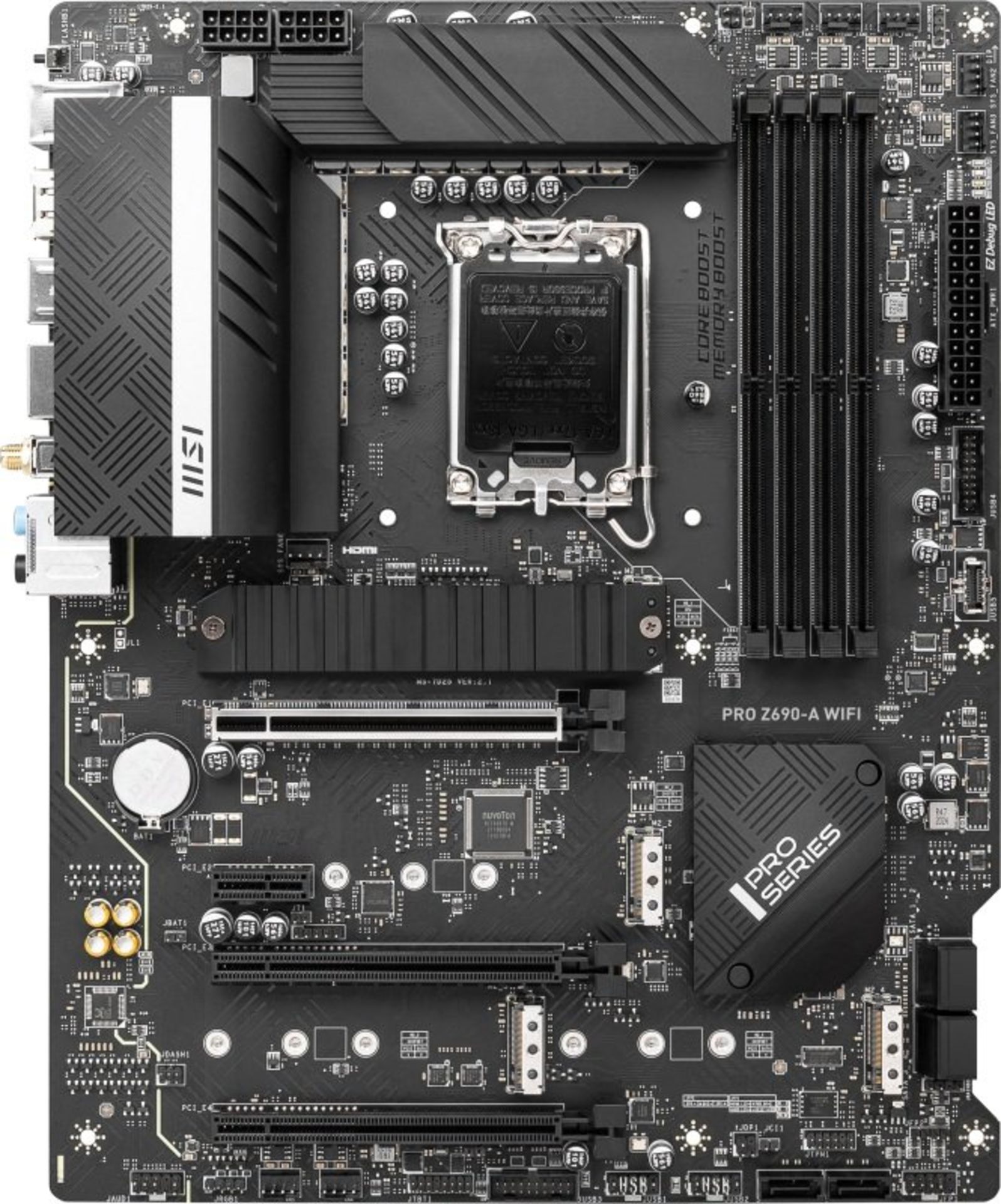 MSI PRO Z690-A WIFI Motherboard. - EBR. RRP £459.00. • Supports 12th Gen Intel® Core™, Pentium® Gold