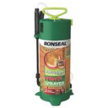 Ronseal - Precision Pump Fence Sprayer. - S2.8. The Ronseal Precision Finish Fence Sprayer has 2