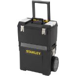 STANLEY Mobile Work Centre Toolbox, 2 Tier Stackable Units. - S2.