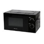 EMtronics 20 Litre Black Microwave 700W . - S2.4. The EMtronics 20L 700W Solo Microwave offers great