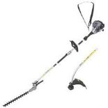 Titan TTL488GDO 25cc Petrol Bent Shaft 2-in-1 Grass & Hedge Trimmer. - S2.4.