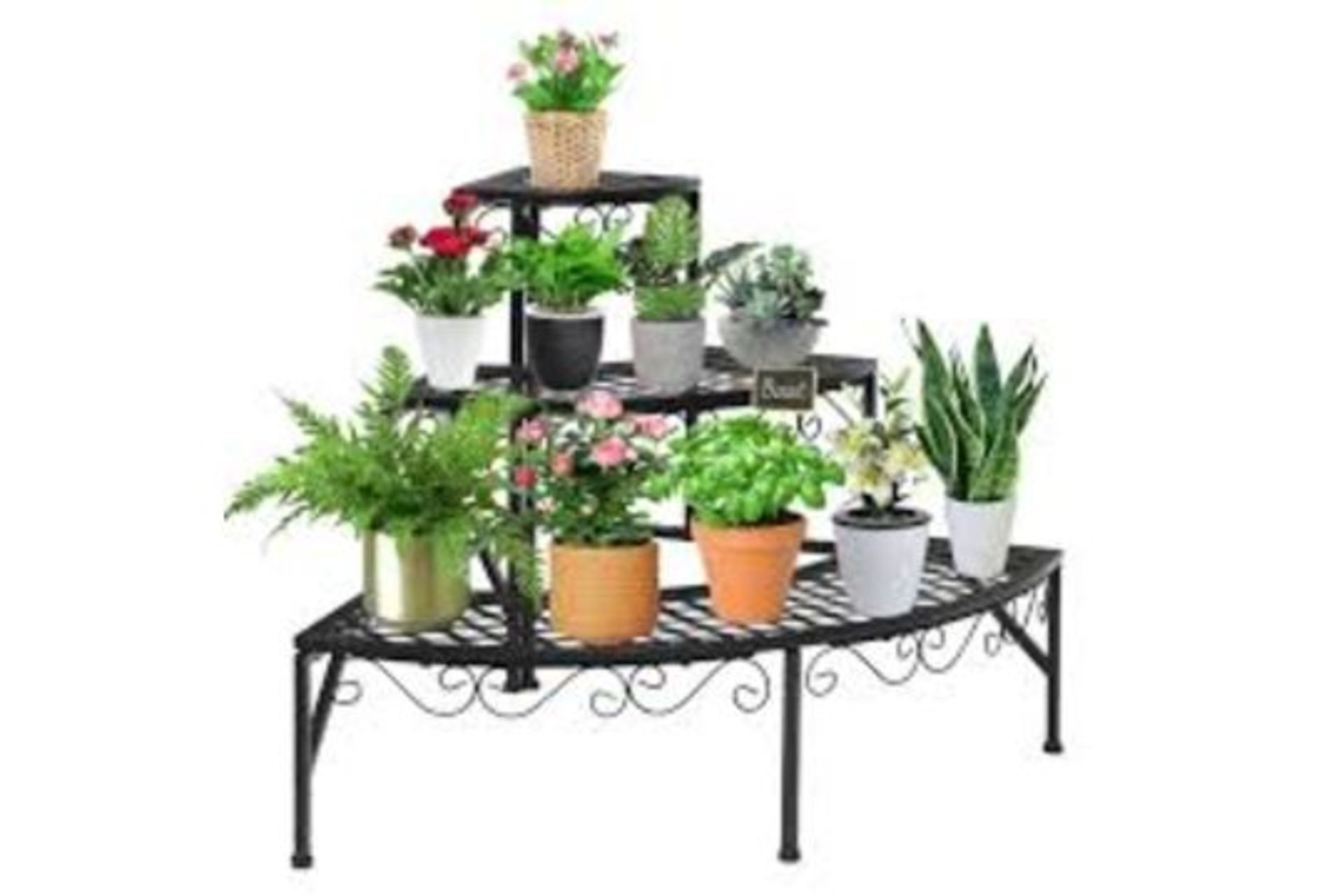 3-Tier Flower Stand. - R14.15. Are you bothered by the lack of display space for your plants? This