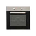 Cooke & Lewis CSB60A Built-in Single Conventional Oven - Chrome effect. - R9BW. This conventional,