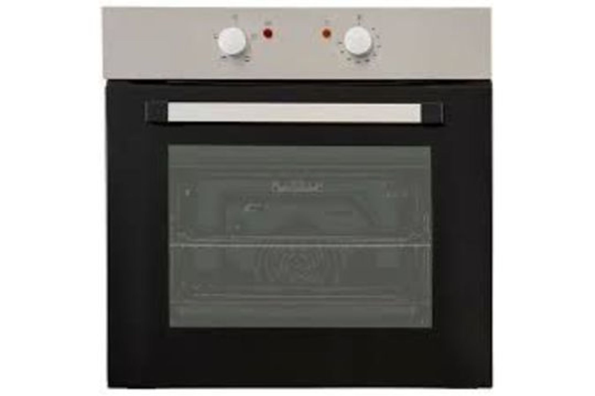 Cooke & Lewis CSB60A Built-in Single Conventional Oven - Chrome effect. - R9BW. This conventional,
