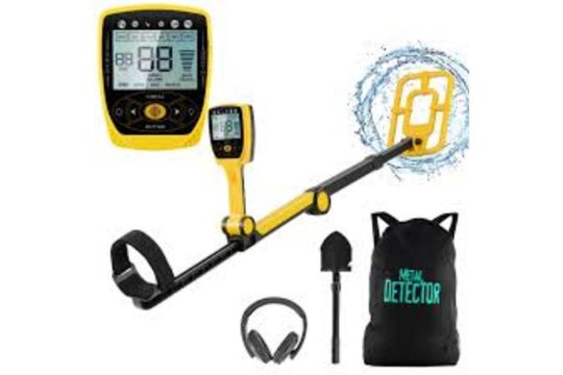 Professional Metal Detector w/ 4 Search Modes & Memory Function. - R14.14