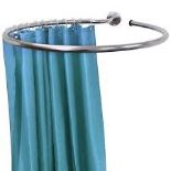 Watsons Loop - Stainless Steel Circular Shower Rail And Curtain Holder. - S2.