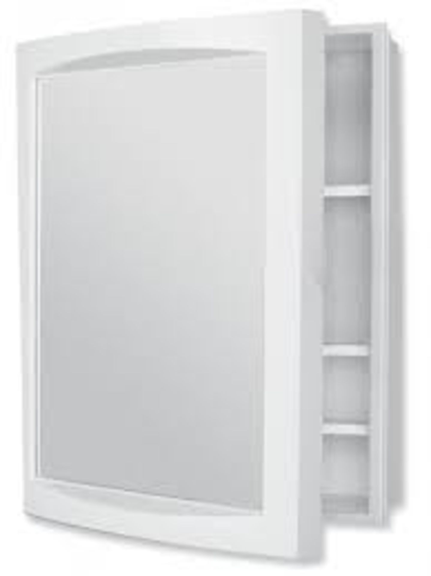 Allibert Bathroom Mirror Cabinet AIDA 1 door . - S2.8