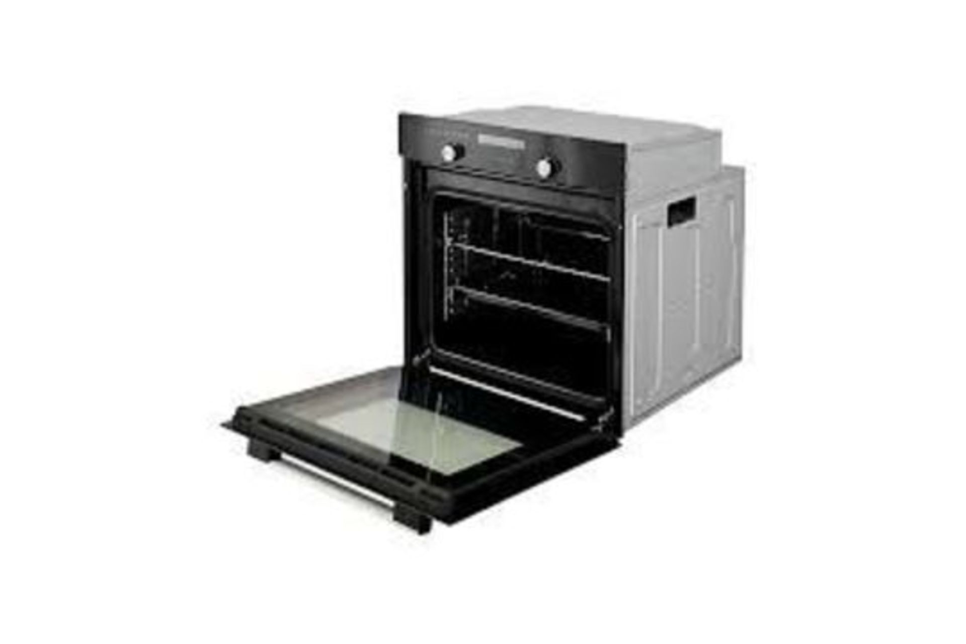 Cooke & Lewis CLMFBLa Built-in Single Multifunction Oven - Black . -R9BW.