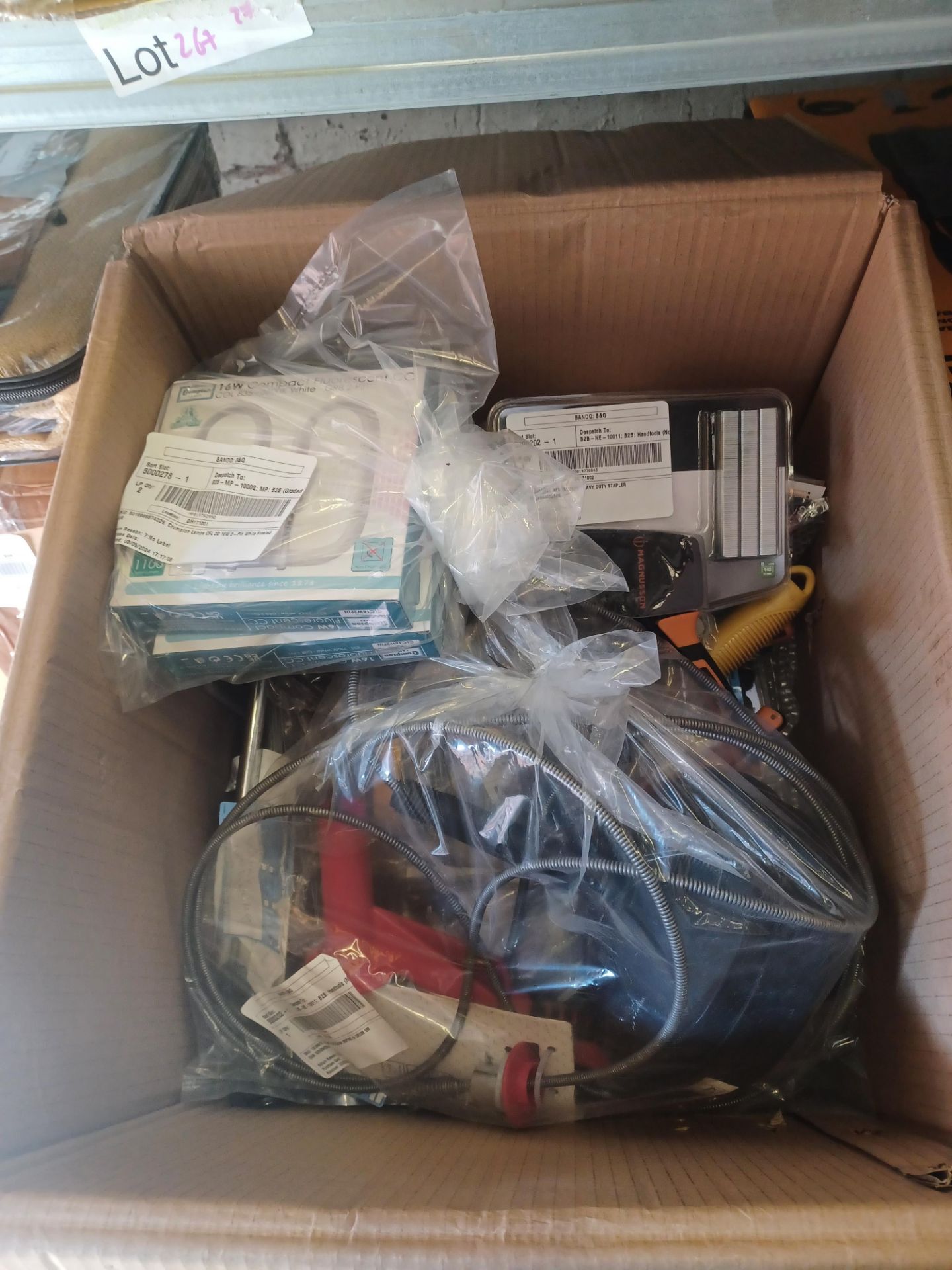 25 x Mixed Lot of Goods; to include - Lighting, Magnusson Tools, Drill Bits and more. - S2.