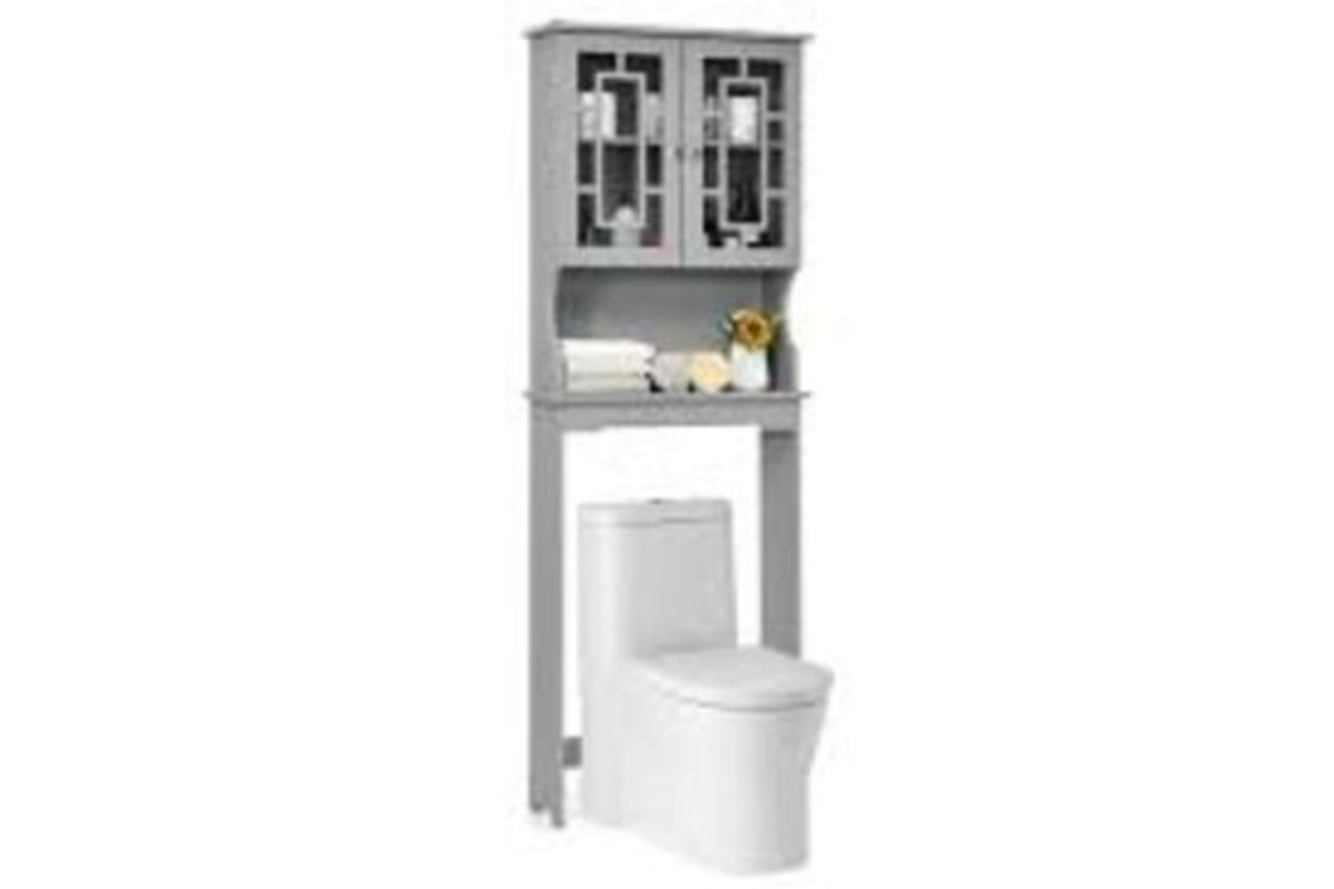 Shop Giantex 3 Tier Over the Toilet Bathroom Spacesaver Organizer. - R14.13