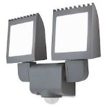 Blooma Parksville Matt Charcoal grey LED PIR Motion sensor. - S2.8.