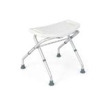 Folding Portable Shower Seat with Adjustable Height for Bathroom. - R14.16.