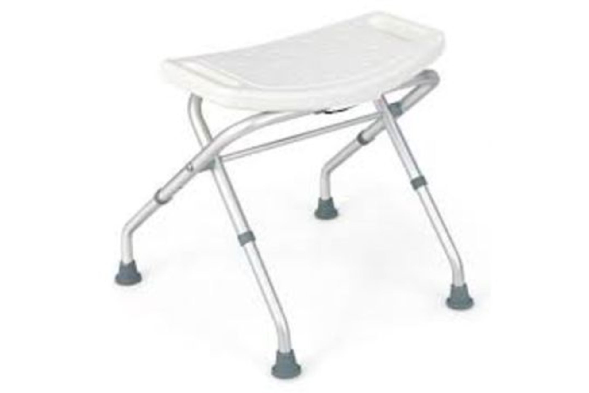 Folding Portable Shower Seat with Adjustable Height for Bathroom. - R14.16.