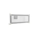 196cm Height Adjustable Bed Rail with Double Safety Lock. - R14.14 The extra-long bed rail ensures a