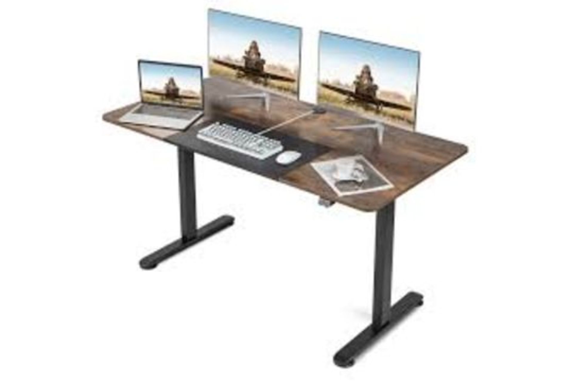 Height Adjustable Home Office Computer Desk. - R14.15. While others are still struggling to sit to