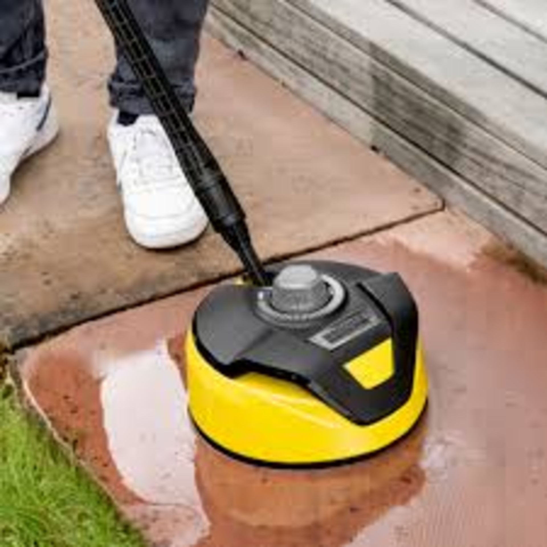 Kärcher T 5 T-Racer surface cleaner Pressure washer patio & decking cleaner (Dia)28cm. - S2. The