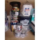 10 x Mixed Lot of Paints & Adhesives. - PW.