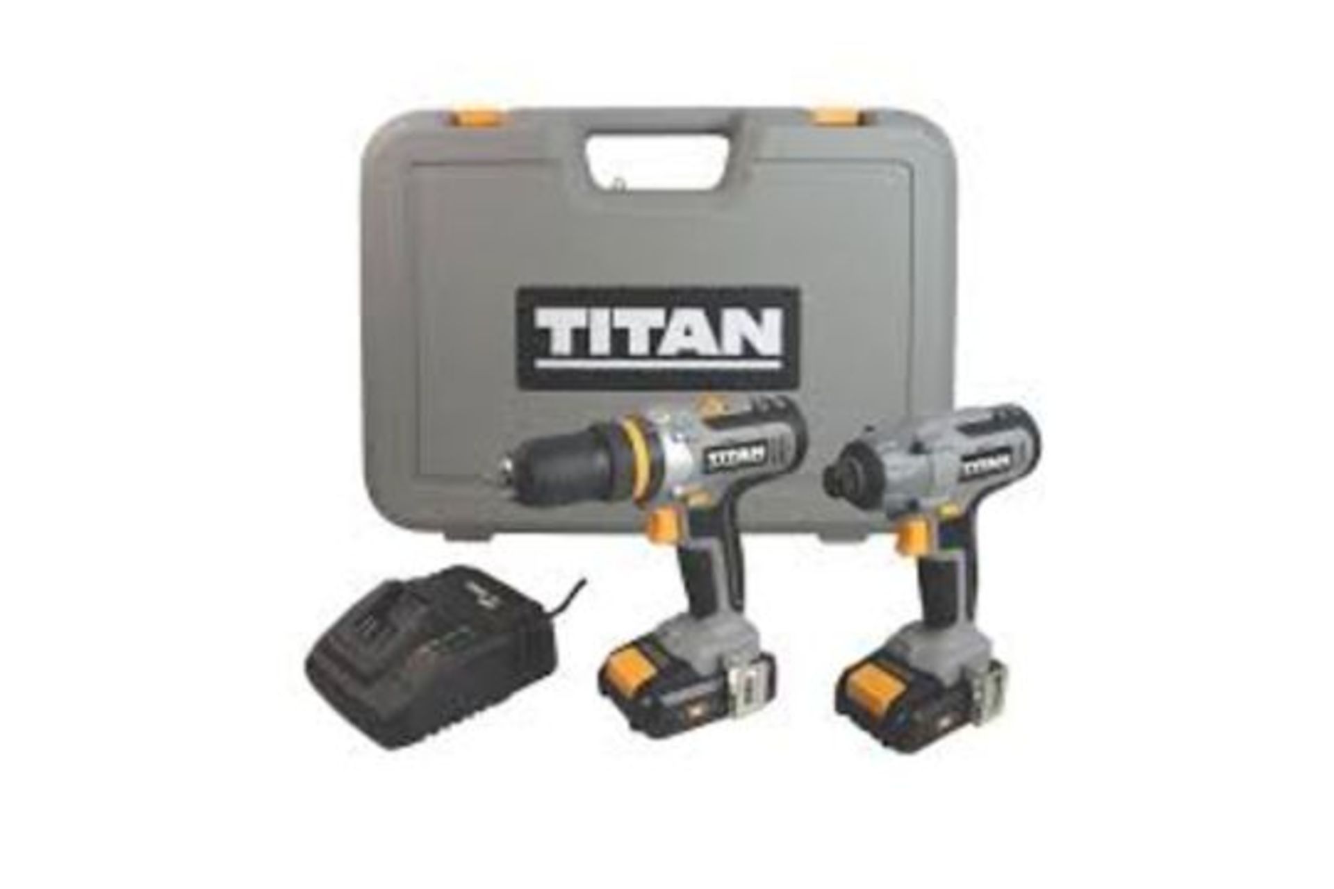 Titan 18V 2 x 2.0Ah Li-Ion TXP Cordless Twin Pack. - R14.13