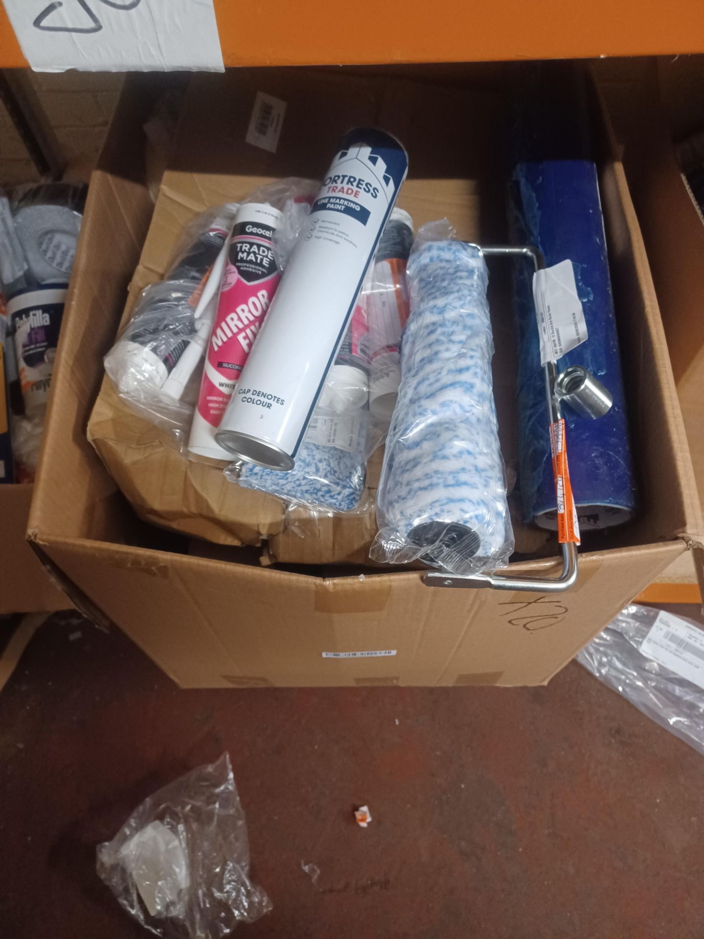 20 x Mixed Lot to include Silicone, Paint Rollers, Marking Paint and more. - PW.