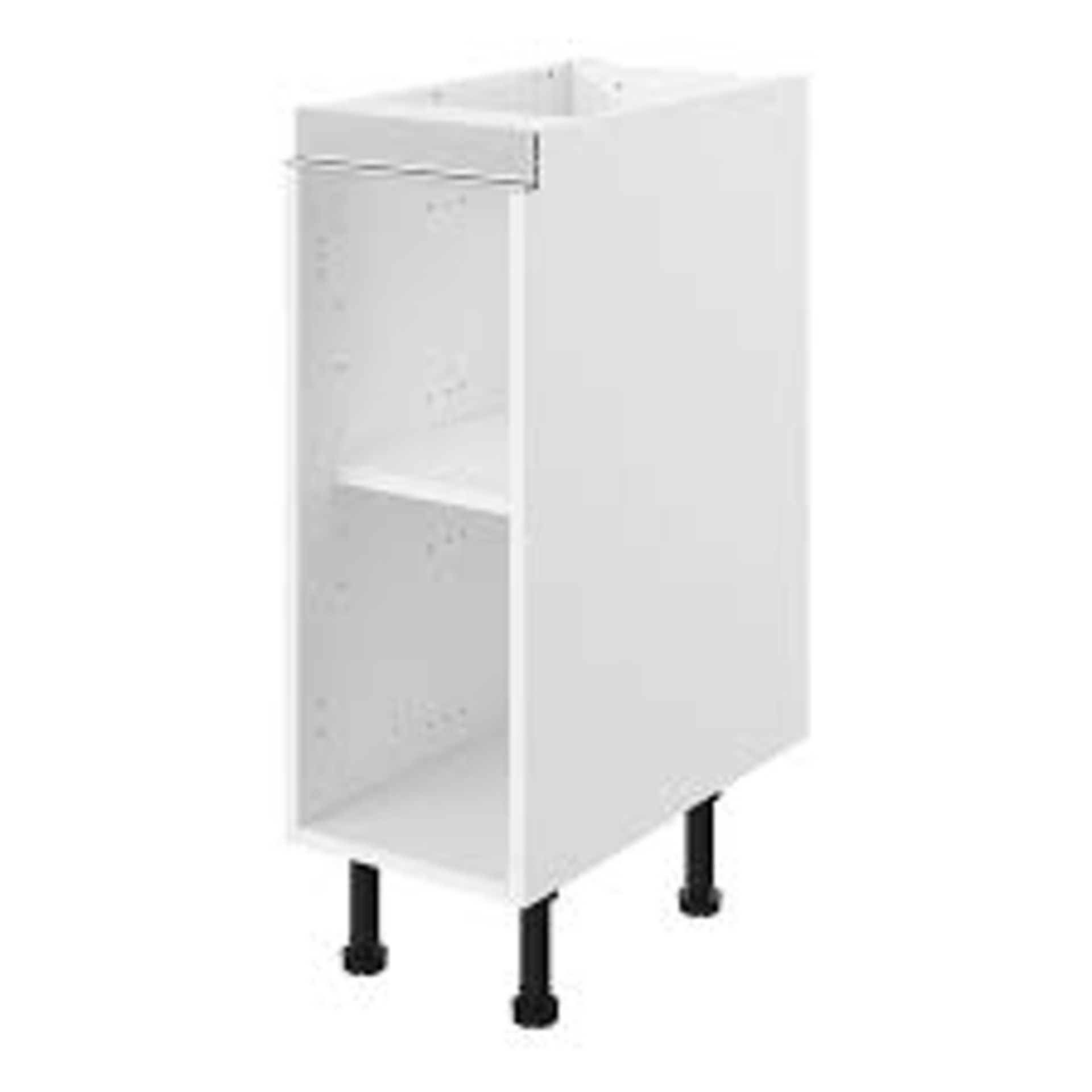 GoodHome Caraway Innovo White Base Cabinet, (W)300mm. - S2.1.