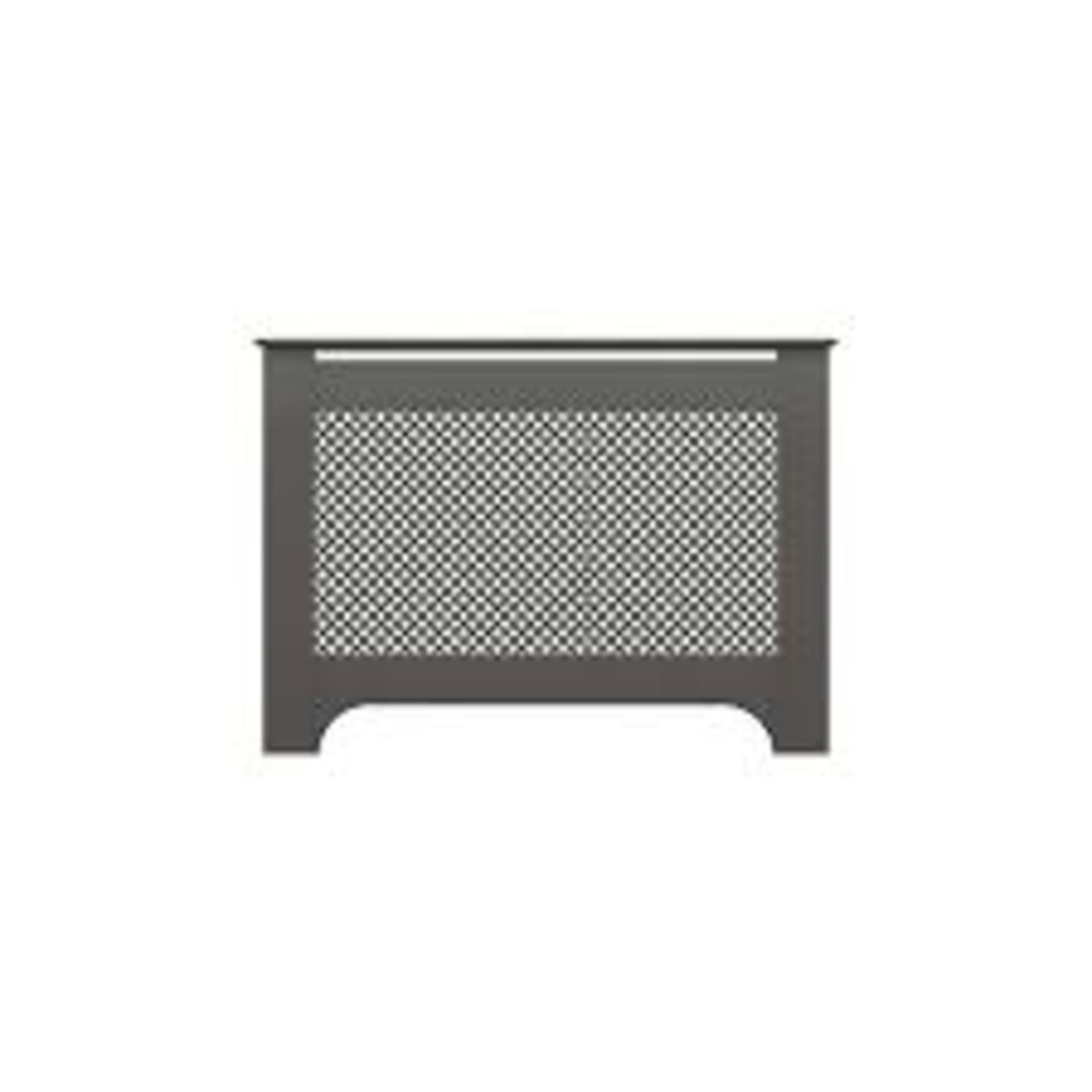 GoodHome Mayfair Medium Grey Radiator Cover. - PW.