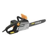 TITAN TTL758CHN-A 2000W 230-240V ELECTRIC 40CM CHAINSAW. - S2. 40cm chainsaw with powerful motor and