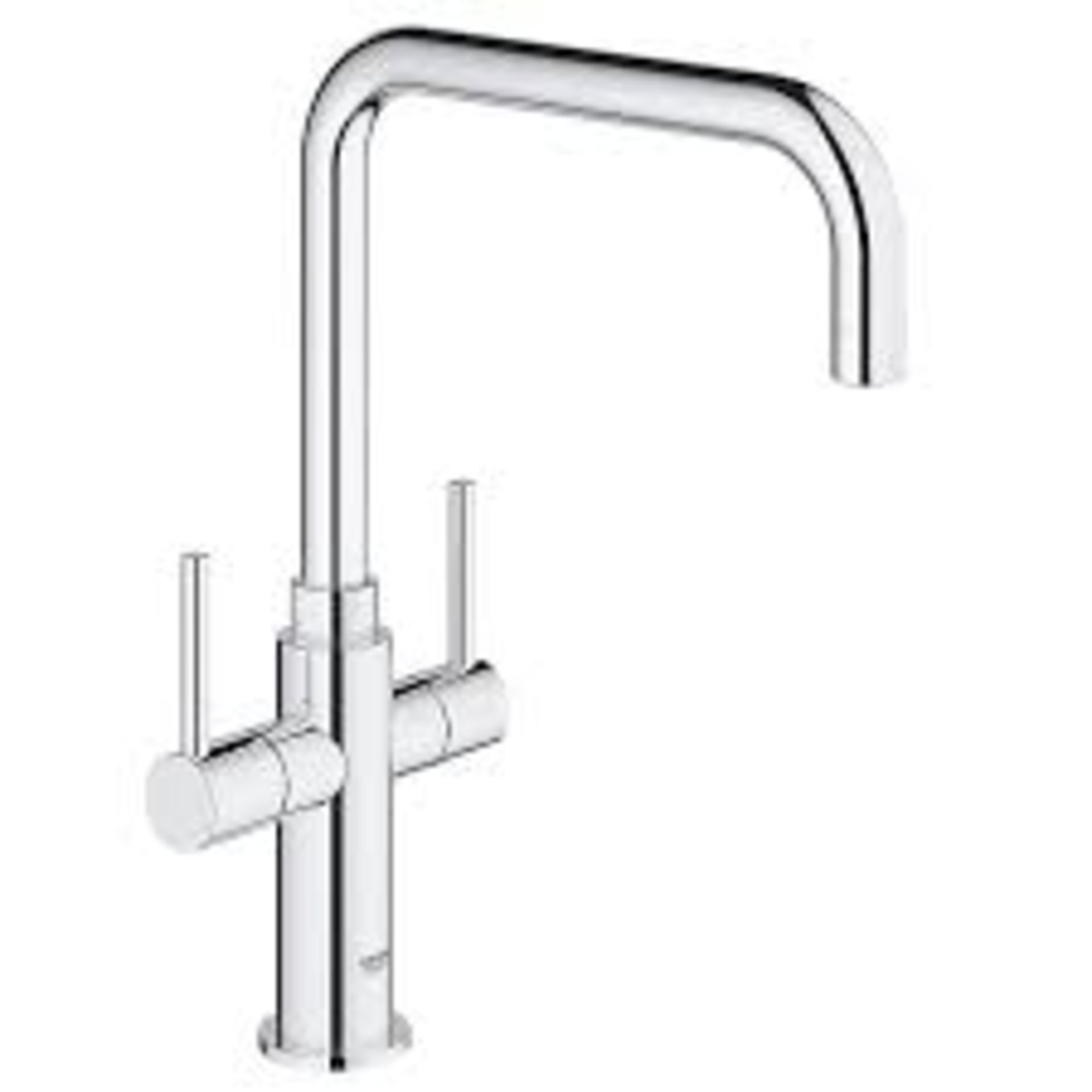 Grohe Ambi Cosmopolitan Chrome effect Kitchen Monobloc Tap. - S2. This chrome monobloc tap from