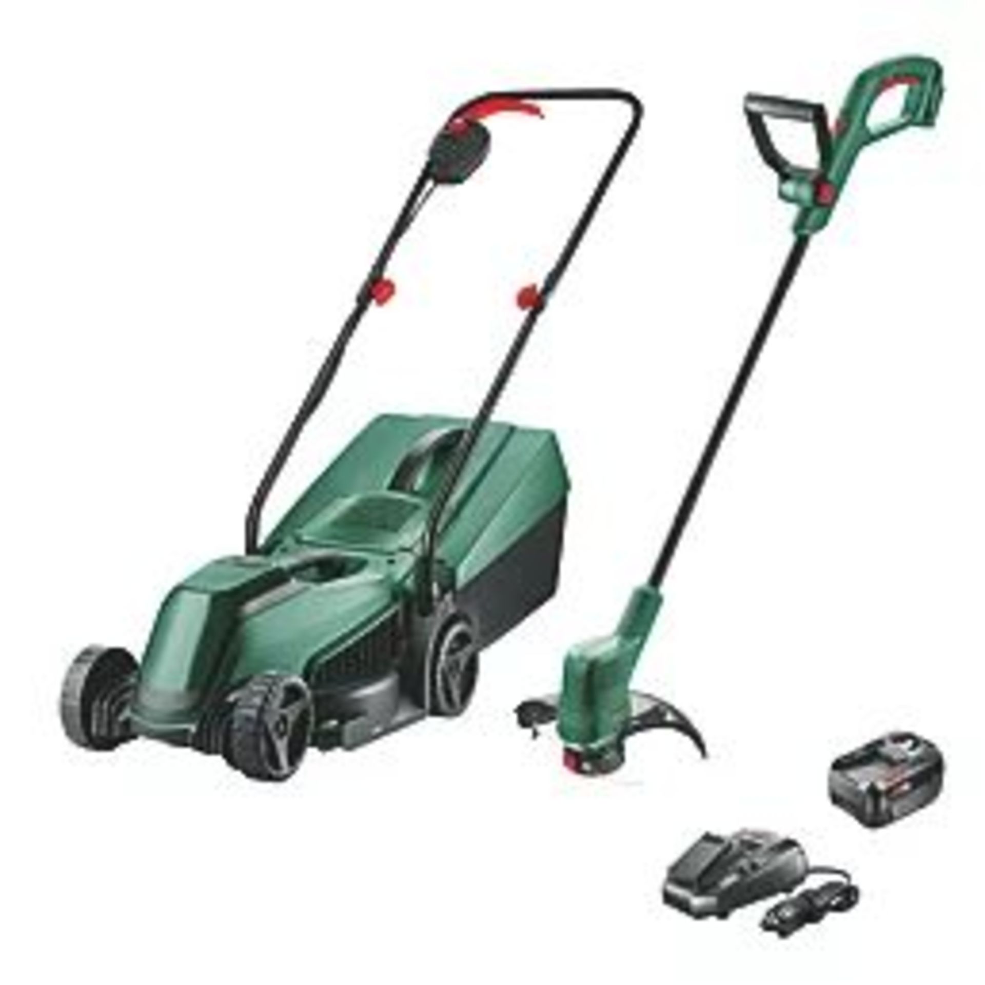 BOSCH EASYGRASSCUT / EASYMOWER 18V 1 X 4.0AH LI-ION POWER FOR ALL CORDLESS LANDSCAPE TWIN PACK. -