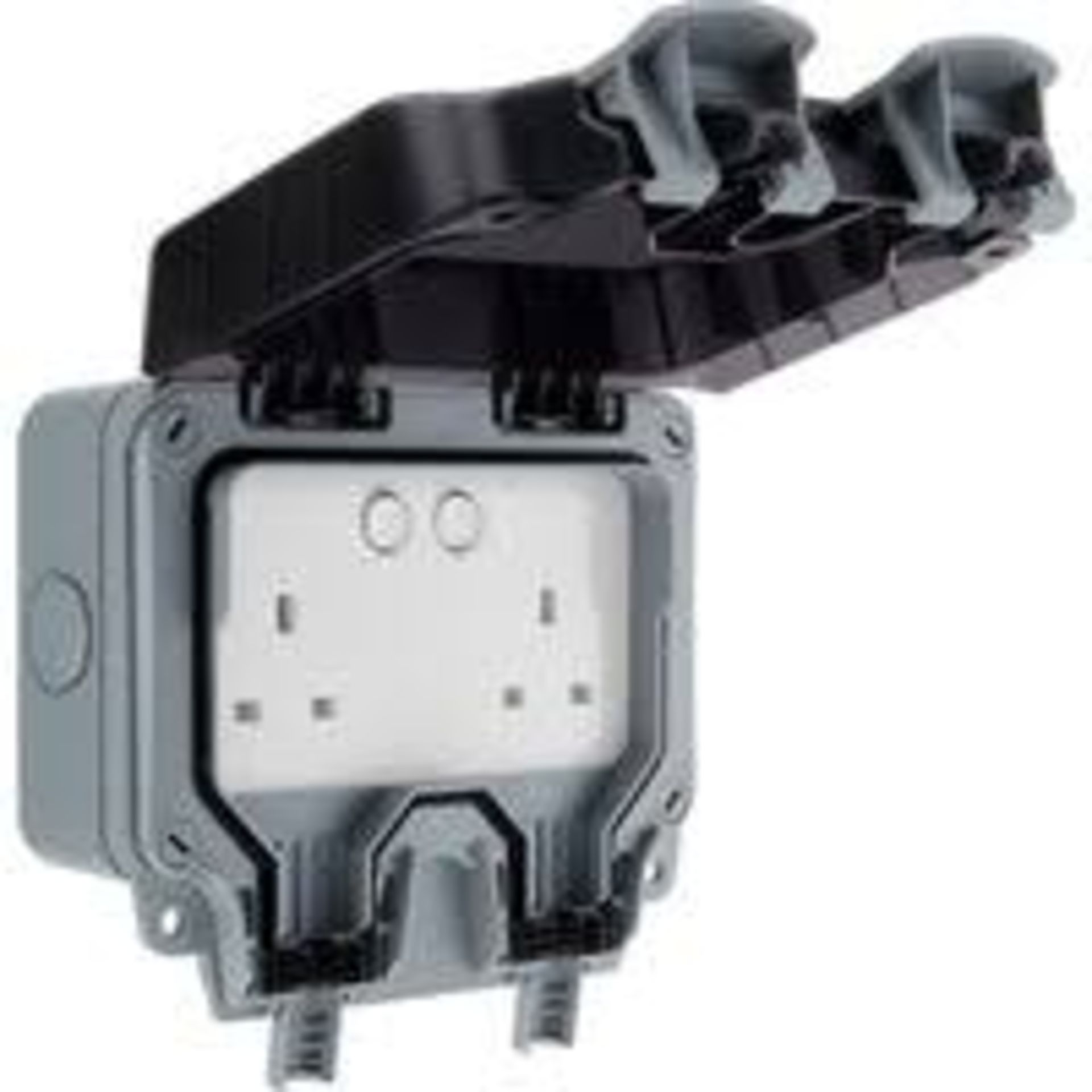 BG WP22-02 Weatherproof Nexus Storm 13A 2G Switched Socket - S2.8.