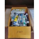 40 x Mixed Lot to include Caulk, Marking Paint, Sealant and more. - PW.