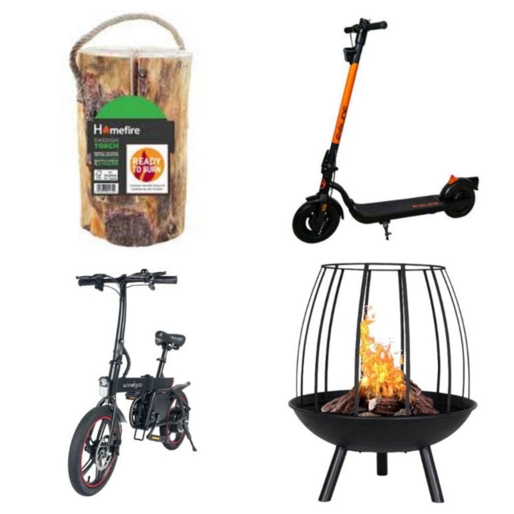 Liquidation of New & Boxed Premium Outdoor Rattan Sets, Electric Bike, Electrics Scooters, Firepits, Trampolines & More - Delivery Available!