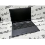 TRADE LOT 5 X CLEVO W955BU 15 Inch Intel Laptop. Intel Pentium 4415U 2.3ghz, 8GB RAM, 500GB SSD