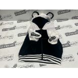 17 X BRAND NEW FRENCHIE BULLDOG PREMIUM PANDA BEAR DOG HOODIES SIZE LARGE RRP £43 EACH R6-8