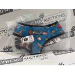 15 X BRAND NEW FRENCHIE BULLDOG PREMIUM BATTER UP DUO REVERSIBLE HARNESSES (SIZES MAY VARY) RRP £