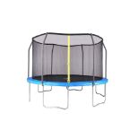 New & Boxed Airzone 12 Foot Trampoline with Enclosure. The AirZone Jump 12 Backyard Trampoline is