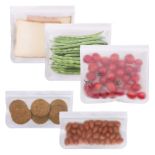 TRADE LOT TO CONTAIN 100x BRAND NEW Reusable Food Bags - 5 PACK. RRP £9.99 EACH. The Reusable Bags