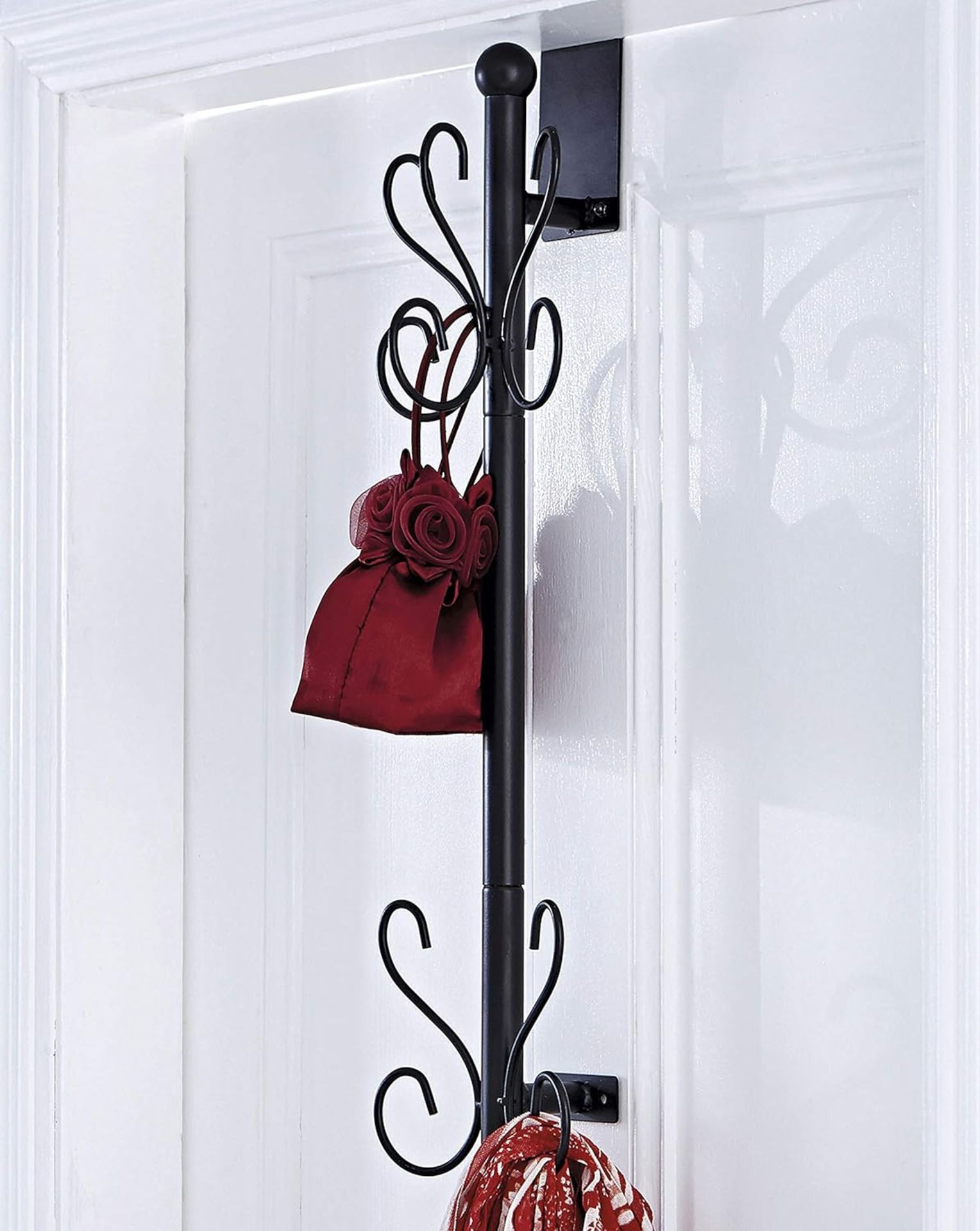 25x BRAND NEW IDEAWORKS Coat Tree Over the Door Wall Mount. RRP £9.99 EACH.Organize your home with