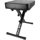 RockJam Premium Adjustable Padded Keyboard Bench - ER20