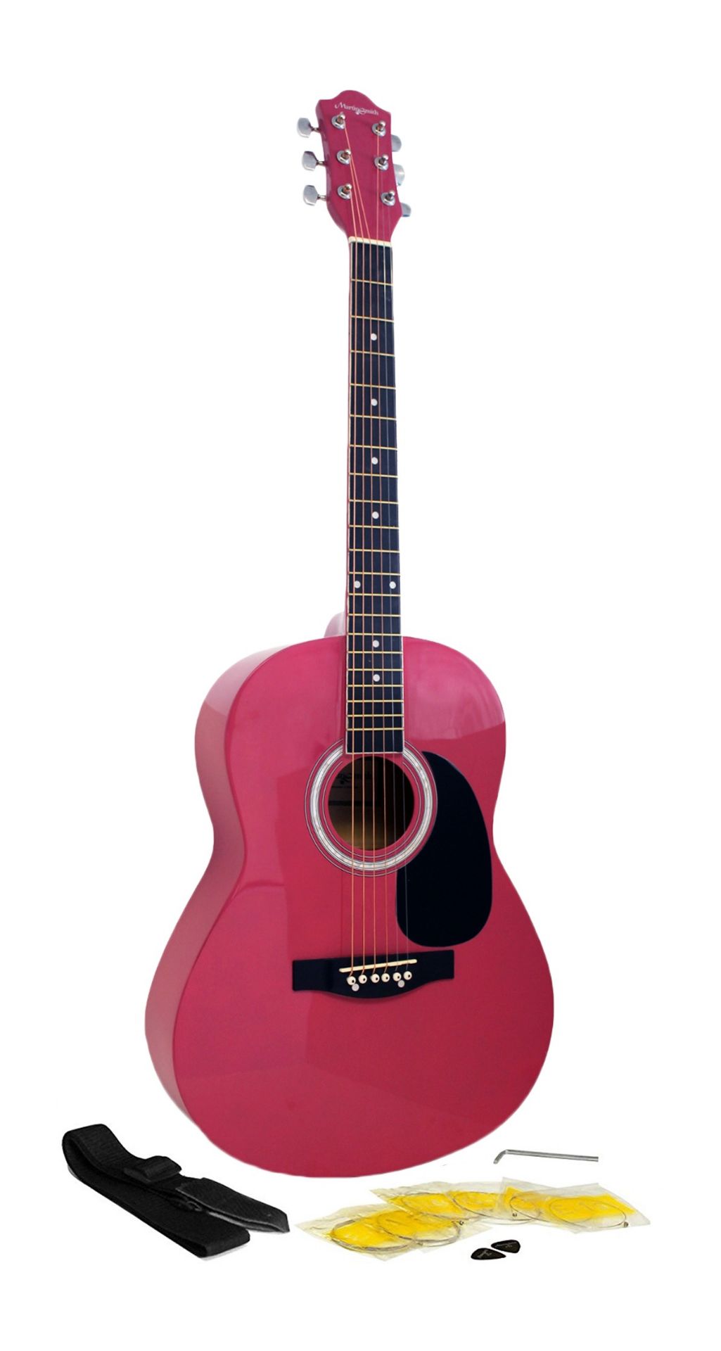 PDT Martin Smith Acoustic Guitar - Pnk - ER21