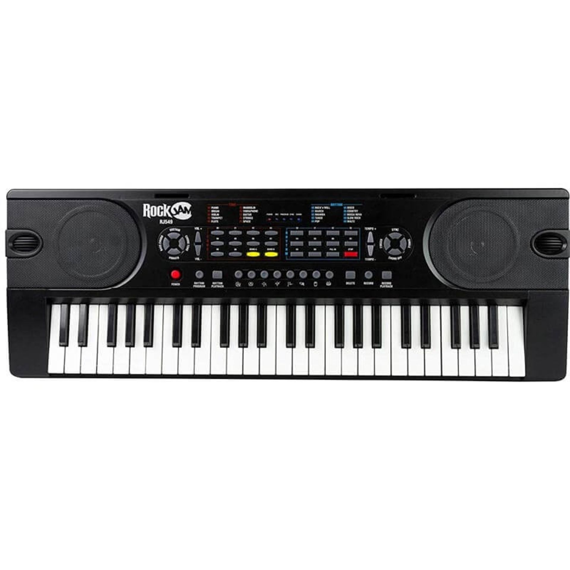RockJam RJ549 49-Key Portable Digital Piano Keyboard - ER21