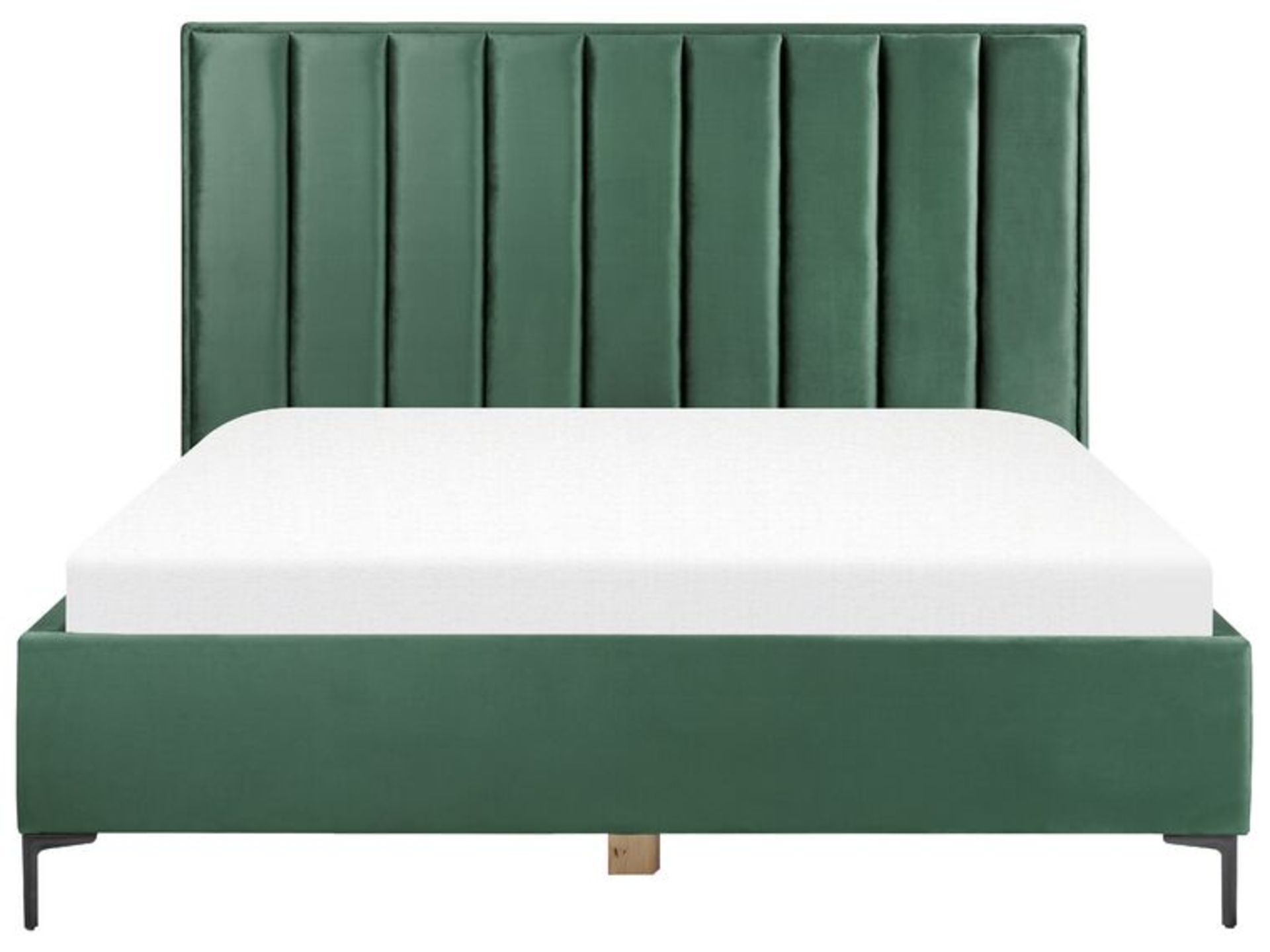 Sezanne Velvet EU Super King Size Ottoman Bed Dark Green. - R14. RRP £819.99. This beautiful bed