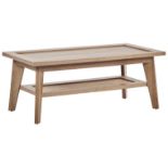 Simla Coffee Table Light Wood. - R13a.8. RRP £289.99. This coffee table is certainly going to draw