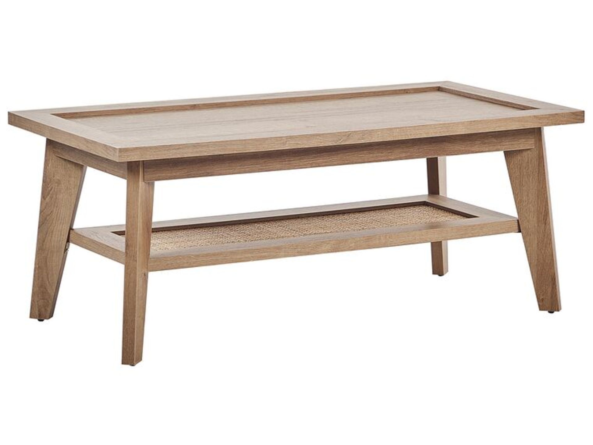 Simla Coffee Table Light Wood. - R13a.8. RRP £289.99. This coffee table is certainly going to draw