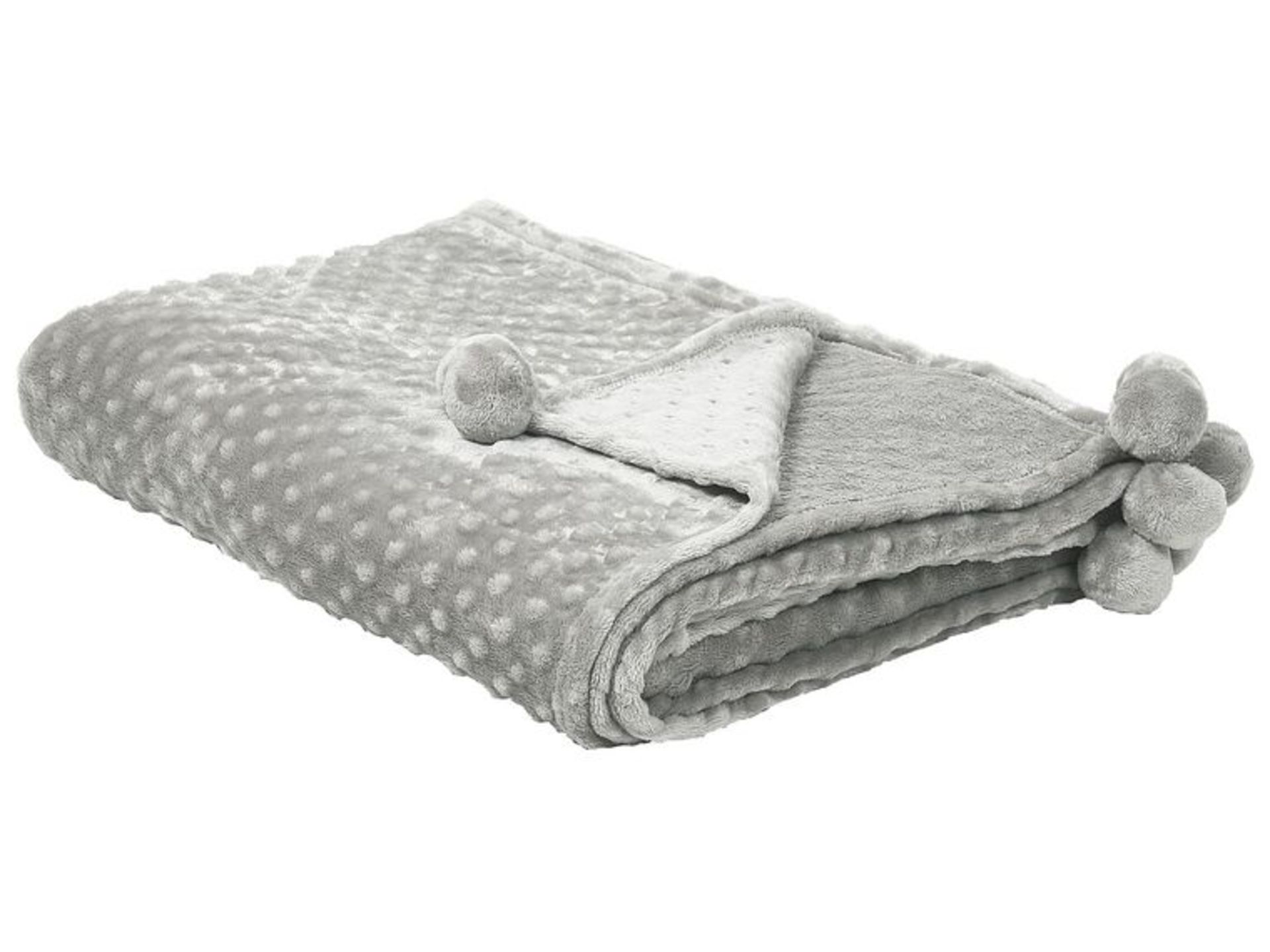 Samur Blanket 200 x 220 cm Light Grey. - R13a.9. RRP £139.99. Fluffy and soft blanket is a perfect