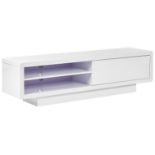 Antonic TV Stand White. - R13a.9. RRP £419.99. Make your living area stylish and functional with