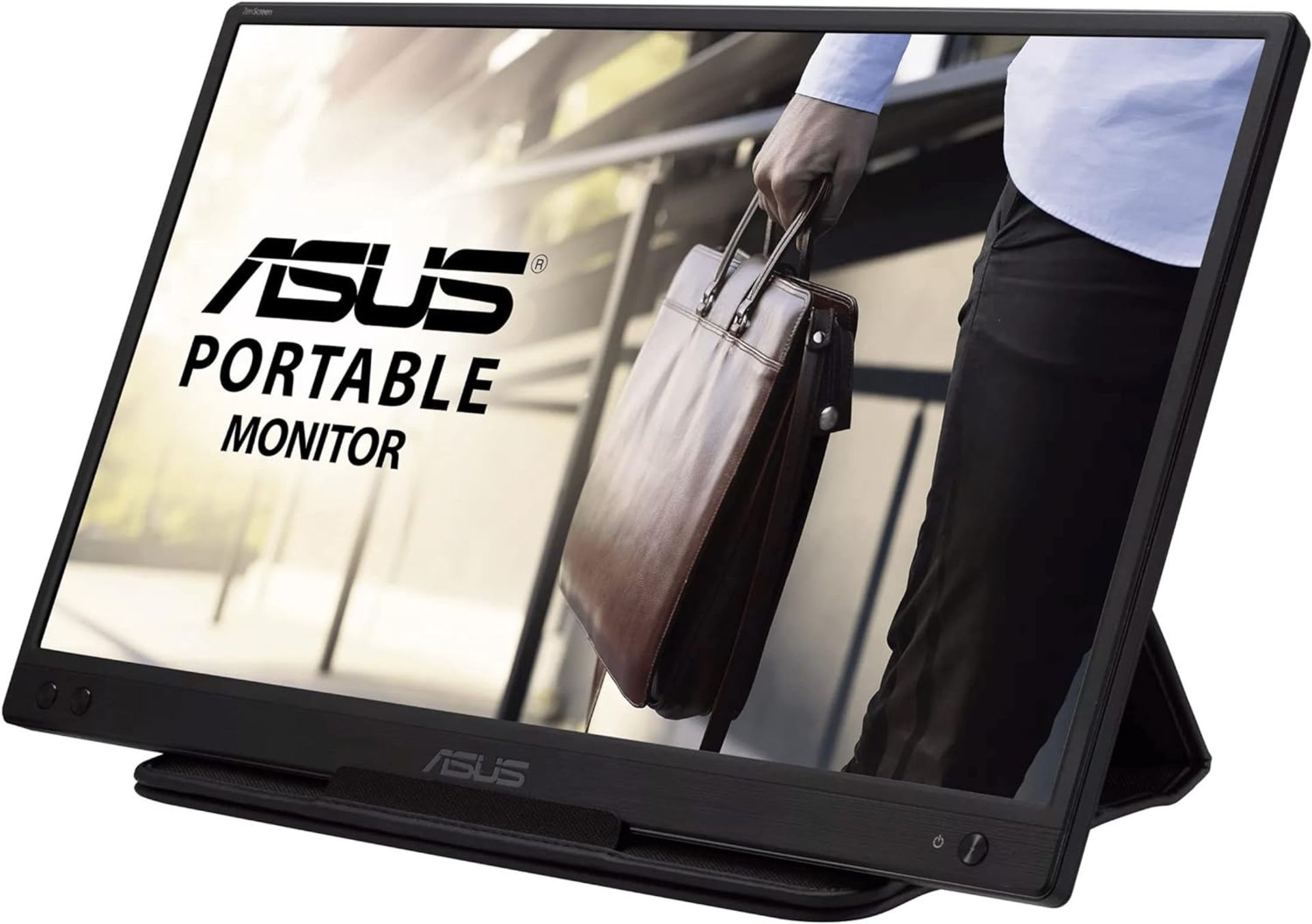 NEW & BOXED ASUS ZenScreen M166B 15.6 Inch 1080p FHD Portable Monitor. RRP £158.99. Experience