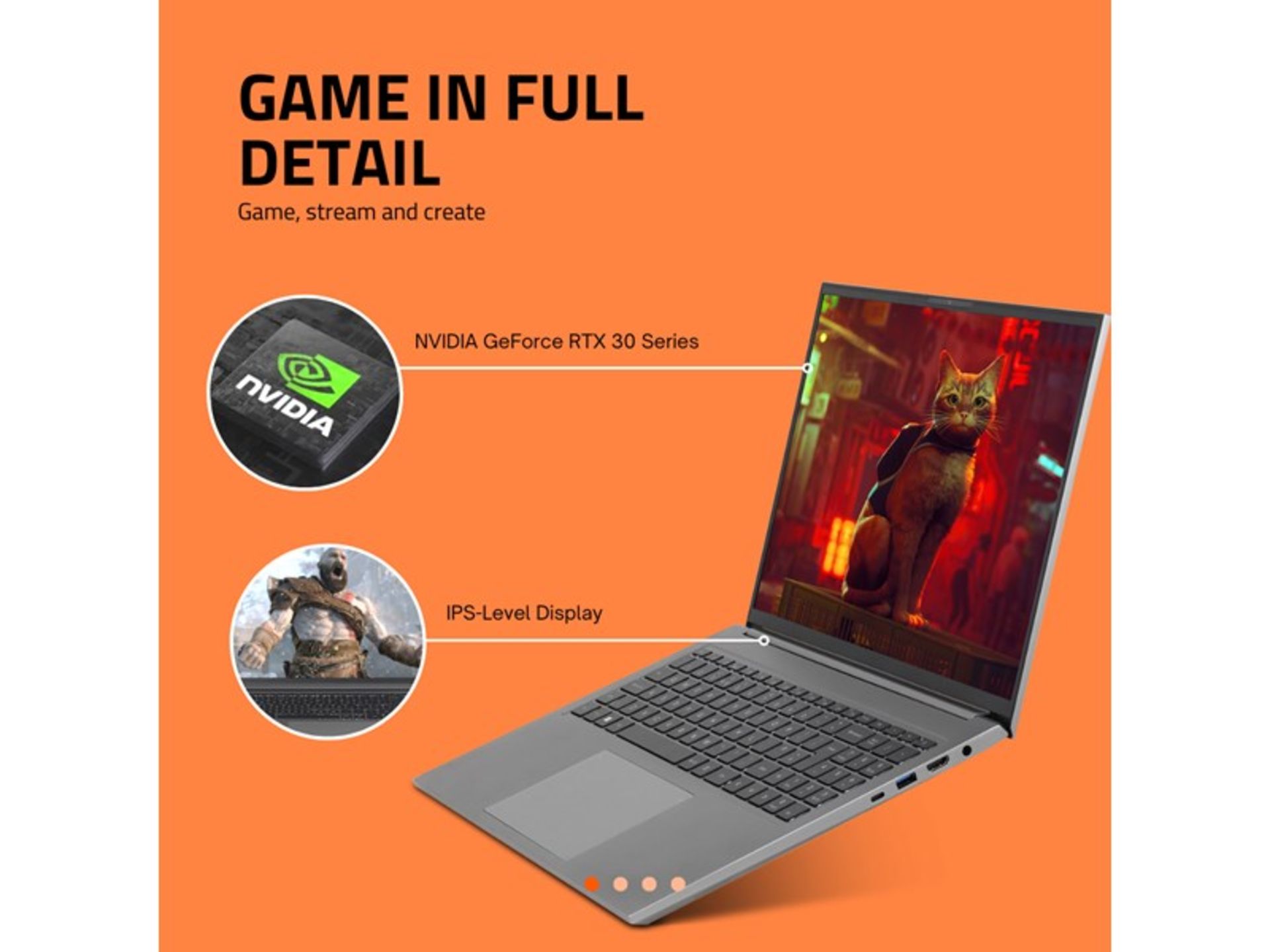 (GRADE A) CHILLBLAST FNATIC Flash 16 Inch i7 3080 Gaming Laptop. RRP £2399. Intel Core i7-12700H 4. - Image 2 of 16